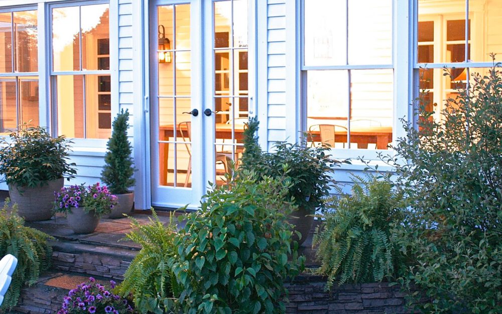 Phantom retractable screens that are perfect for French doors