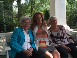 Sitting a spell with two amazing Southern ladies